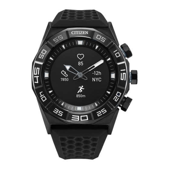 Citizen YF20 Guia De Inicio Rapido