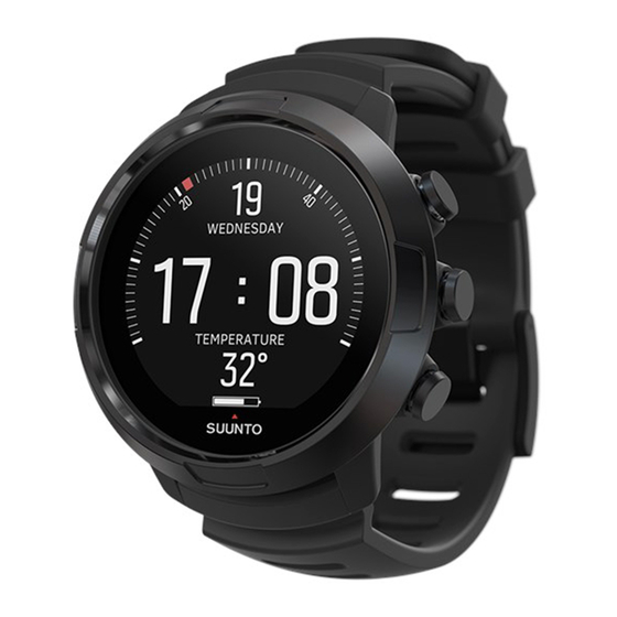 Suunto D5 Manual De Instrucciones