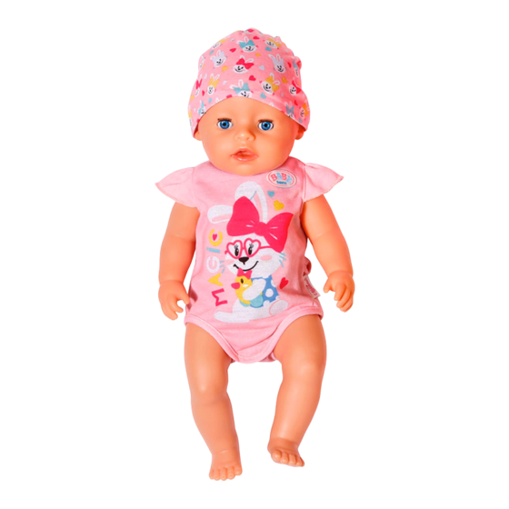 Zapf Creation BABY born Magic Girl Doll Manuales