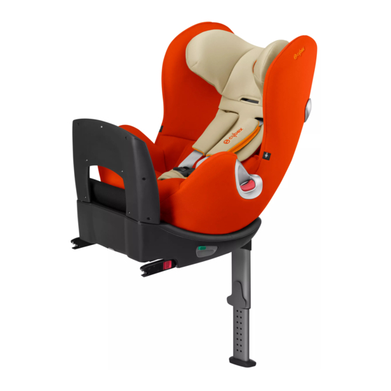 CYBEX SIRONA Manual De Instrucciones