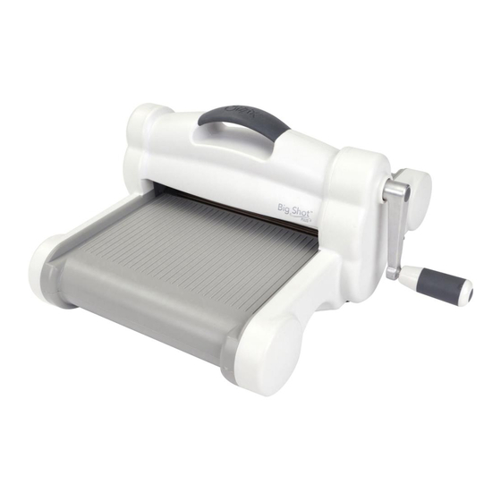 SIZZIX Big Shot Plus Manual De Instrucciones