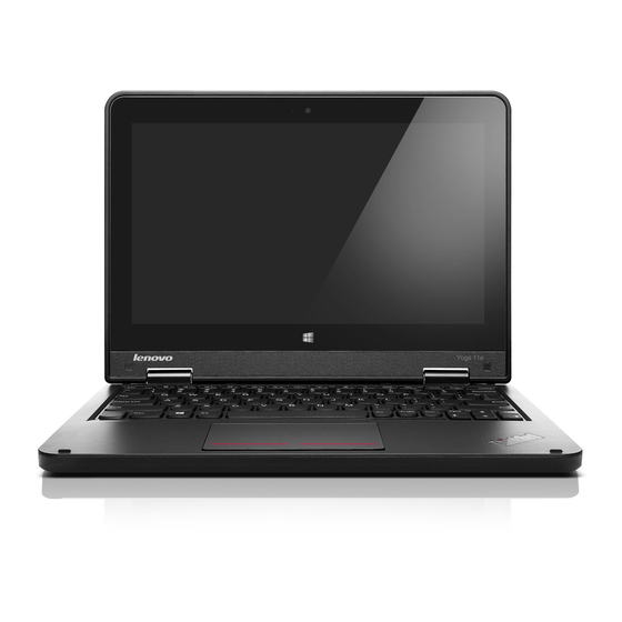 Lenovo ThinkPad 11e Guia Del Usuario