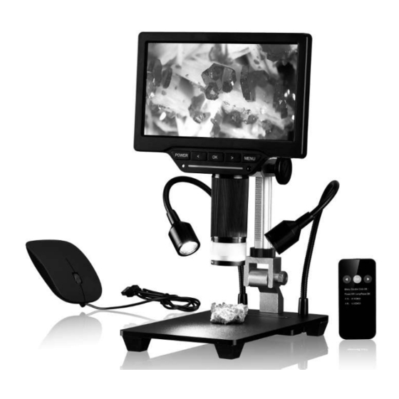 Bresser Digital Microscope with LCD Manual De Instrucciones