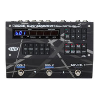 Boss SDE-3000 EVH Manual De Referencia