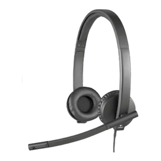 Logitech Mono H570e Guia De Instalacion