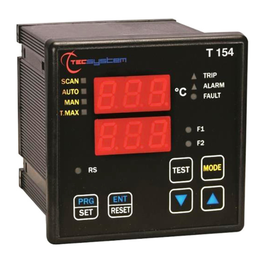 TECSYSTEM T154 Manual De Instrucciones