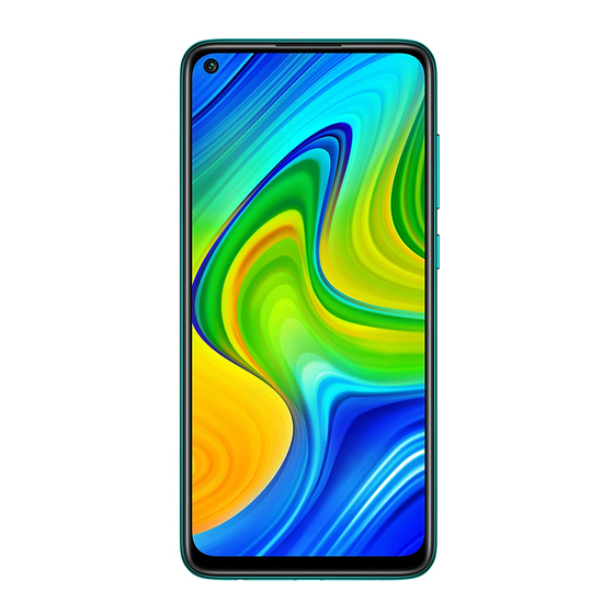 Xiaomi Redmi Note 9 Guia Del Usuario