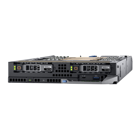 Dell EMC PowerEdge FC640 Manual De Instalación Y Servicio
