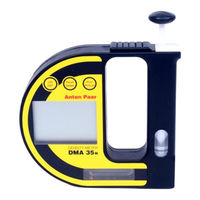 Anton Paar DMA 35N Manual De Instrucciones