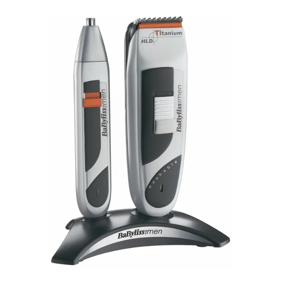 BaByliss E860XE Manuales