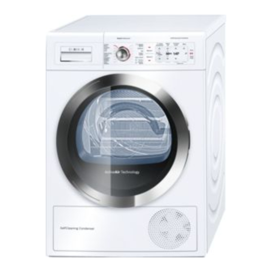 Bosch WTY887W0EE Instrucciones De Uso