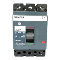 Siemens 3VT80 Instrucciones De Servicio