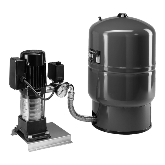 Grundfos Hydro Pack CHV 2-40 Instrucciones De Instalación Y Funcionamiento