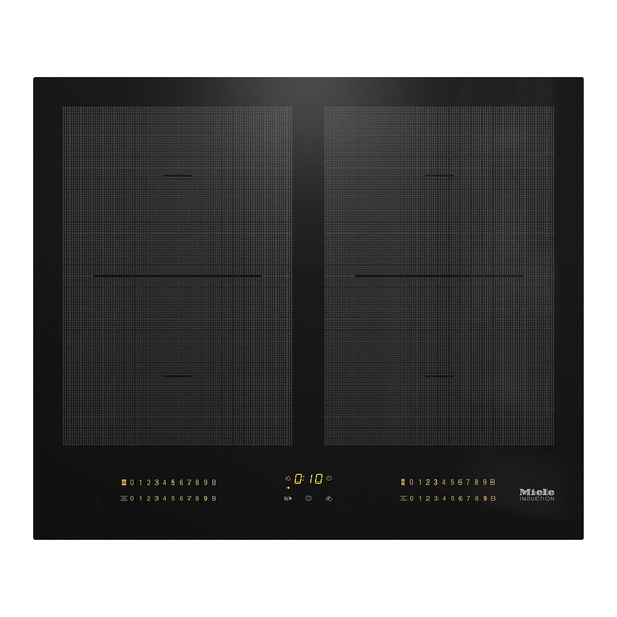 Miele KM 7564 FR Instrucciones De Manejo Y Montaje