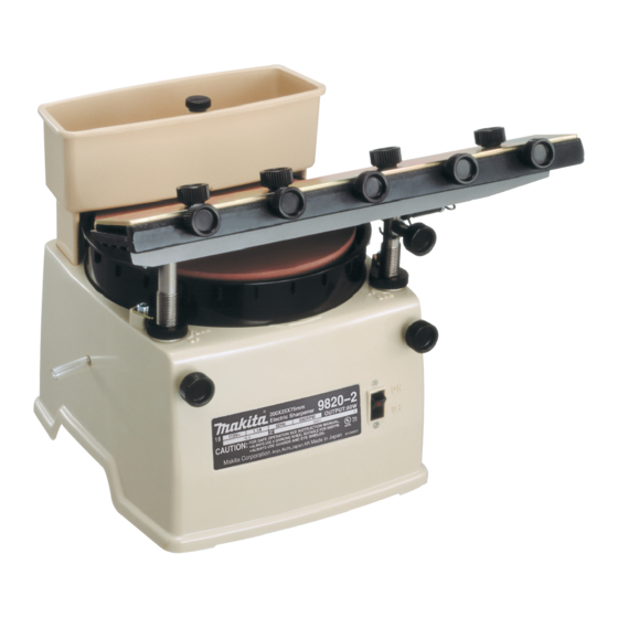 Makita 9820-2 Manual De Instrucciones