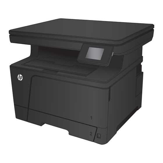 HP LASERJET PRO MFP M435nw Guia De Instalacion