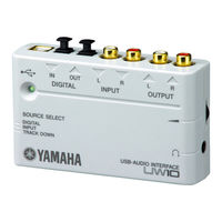 Yamaha UW10 Manual De Uso