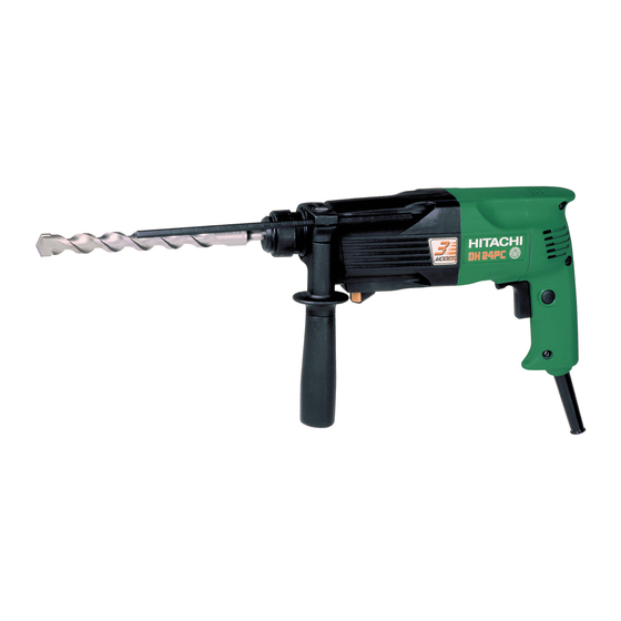 Hitachi DH 24PC Manual De Instrucciones
