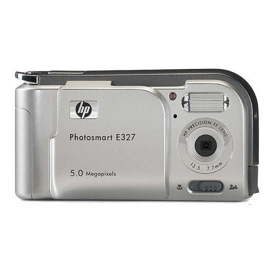 HP Photosmart E327 Guía De Usuario