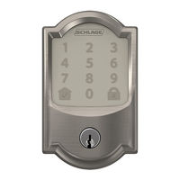 Schlage BE489WB Manual Del Usuario