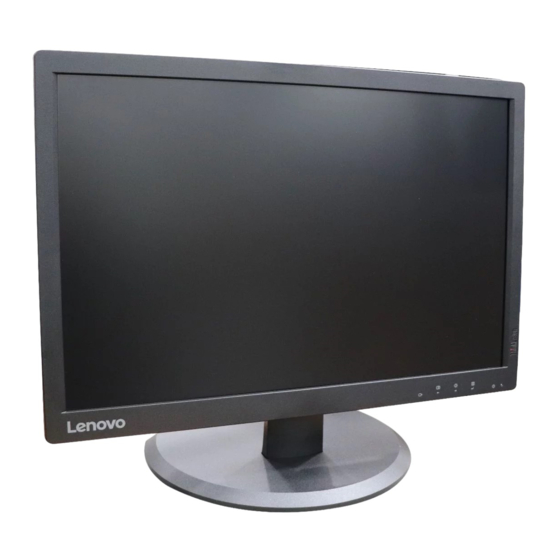 Lenovo ThinkVision E2054A 60DF Manuales