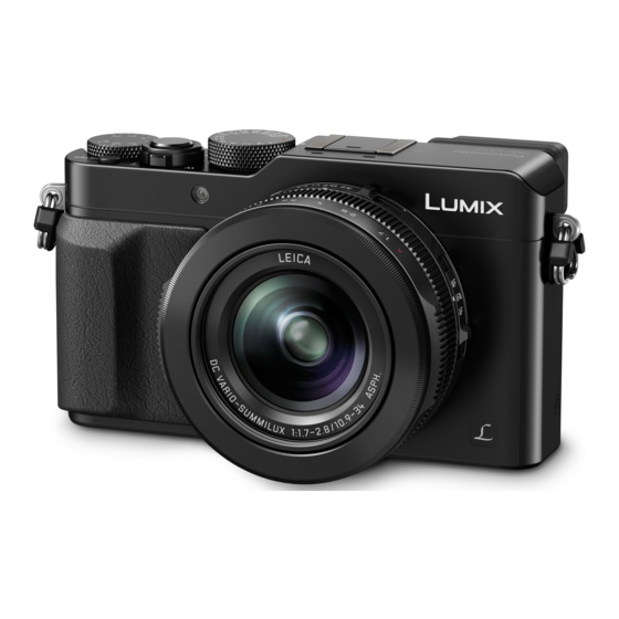 Panasonic DMC-LX100 Guia De Inicio Rapido