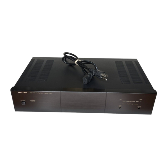 Rotel RB-951MkII Manual De Instrucciones