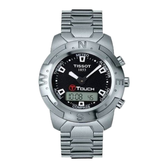 Tissot T-Touch Manuales