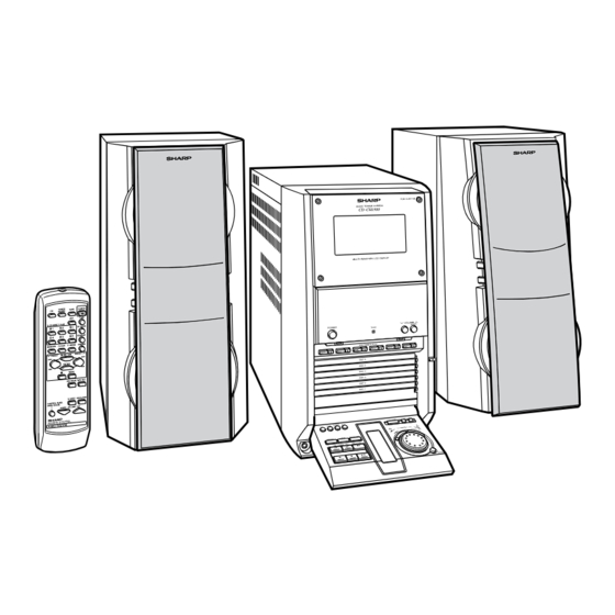 Sharp CD-CH1500 Guía Rápida
