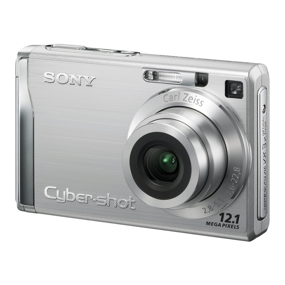 Sony Cyber-shot DSC-W200 Manual De Instrucciones