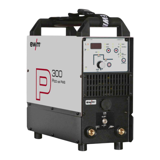 EWM Pico 300 cel Manual De Instrucciones