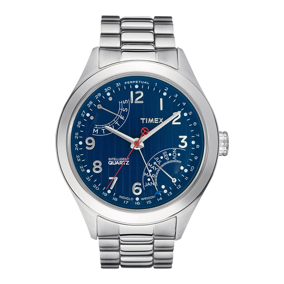 Timex INTELLIGENT QUARTZ Manuales