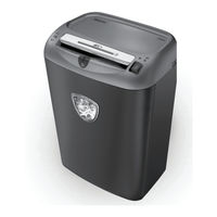 Fellowes POWERSHRED 75Cs Manual Del Usuario
