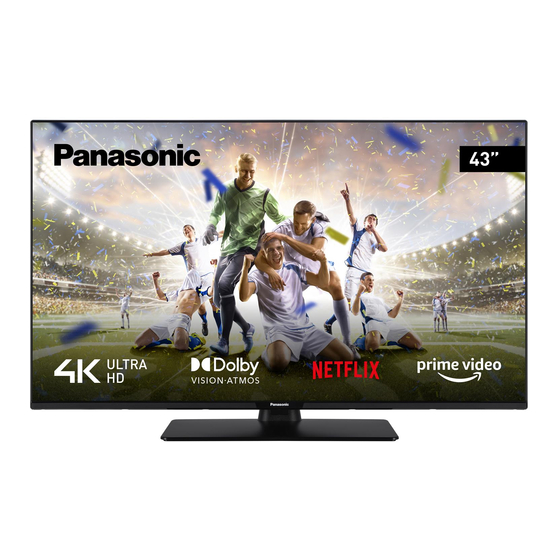 Panasonic TX-43MX600E Manual De Funcionamiento
