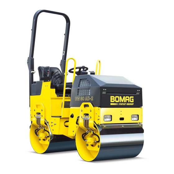 Bomag BW 80 AD-2 Manuales