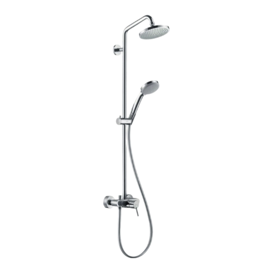 Hansgrohe Croma 100 Modo De Empleo