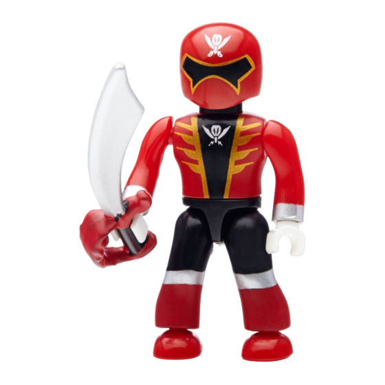 Mega Bloks POWER RANGERS SUPER MEGAFORCE Guia De Inicio Rapido