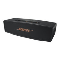 Bose SoundLink Mini Bluetooth speaker II Manual De Instrucciones