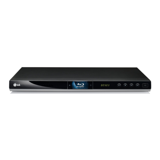 LG BD350 Manual De Instrucciones