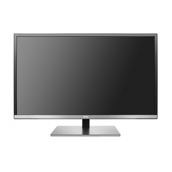 AOC U3277FWQ Manual Del Usuario