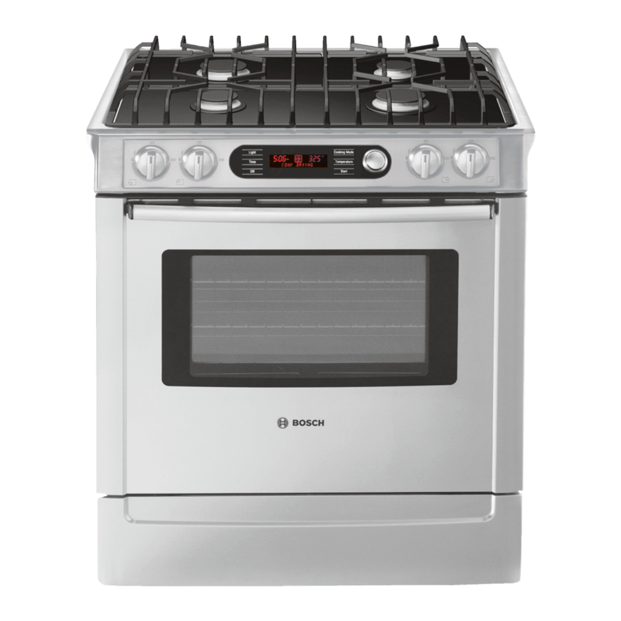 Bosch 700 Serie Manual De Uso Y Cuidado