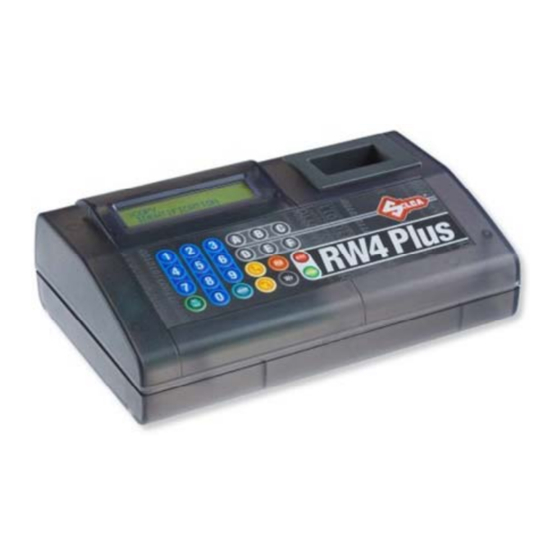 Silca RW4 Plus Manual De Instrucciones