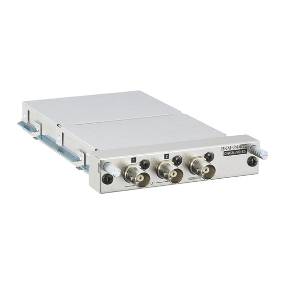 Sony BKM-244CC Manual De Instrucciones