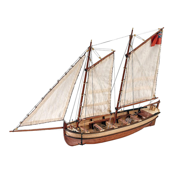 Artesania Latina Endeavour's longboat Manuales