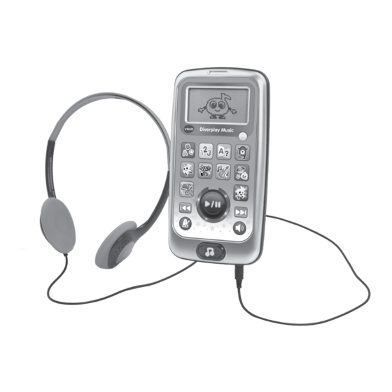 VTech Diverplay Music Manual De Instrucciones