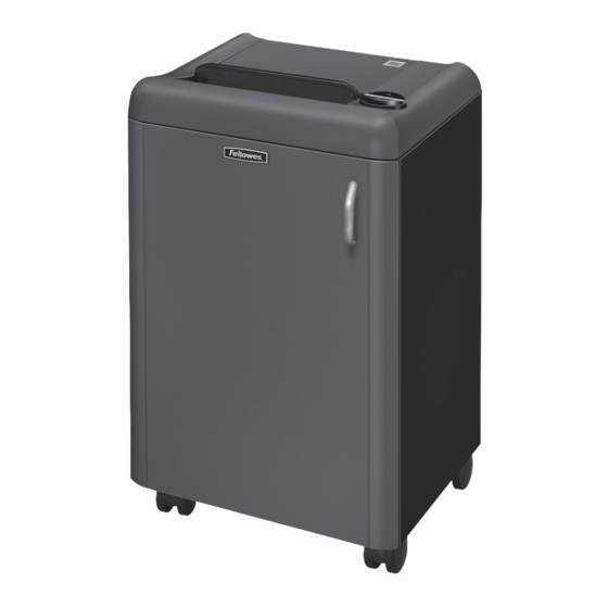 Fellowes FORTISHRED 1050HS Manual Del Usuario