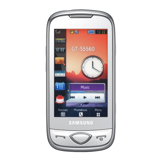 Samsung GT-S5560 Manual De Usuario