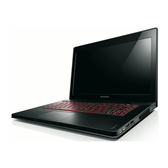Lenovo IdeaPad Y400 Guia Del Usuario