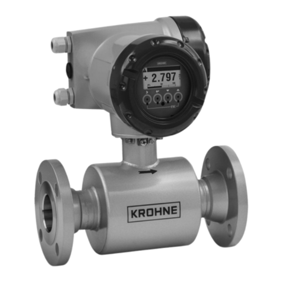 KROHNE OPTISONIC 3400 Manual