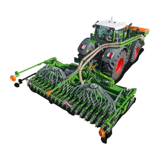 Amazone Avant 6002-2 Instrucciones De Servicio Originales